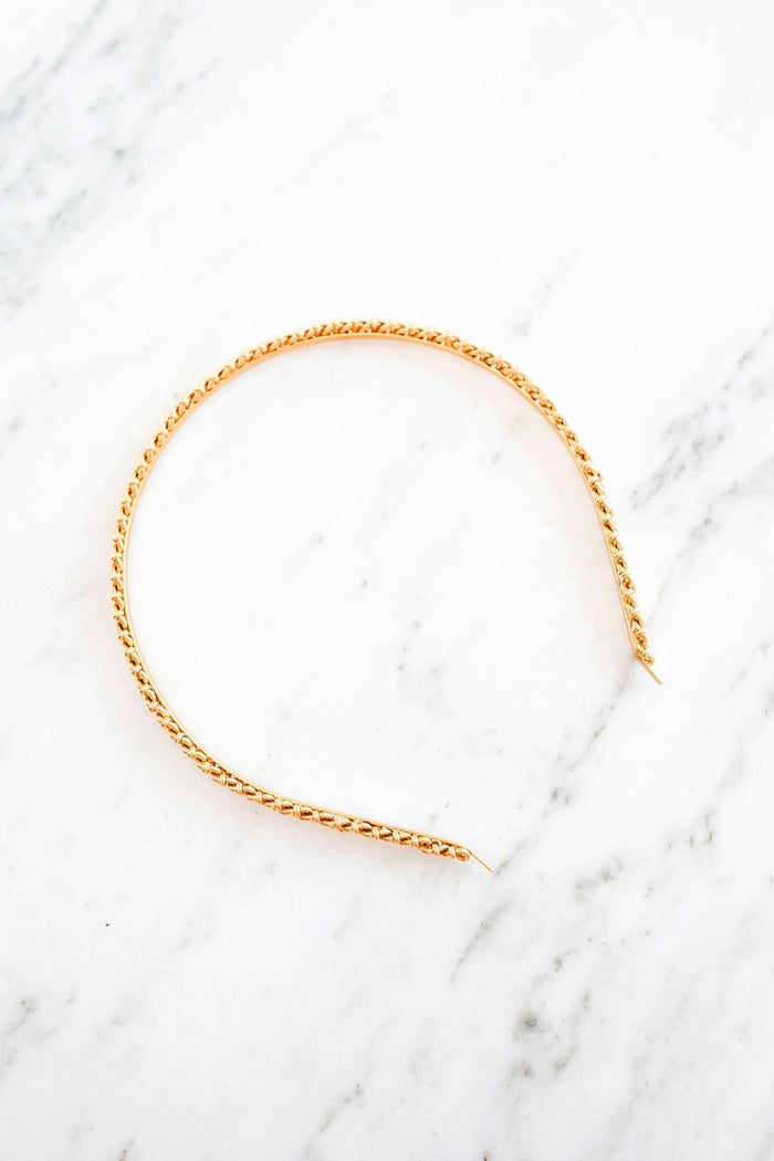 elizabeth cole Meika Hair Accessorie Gold