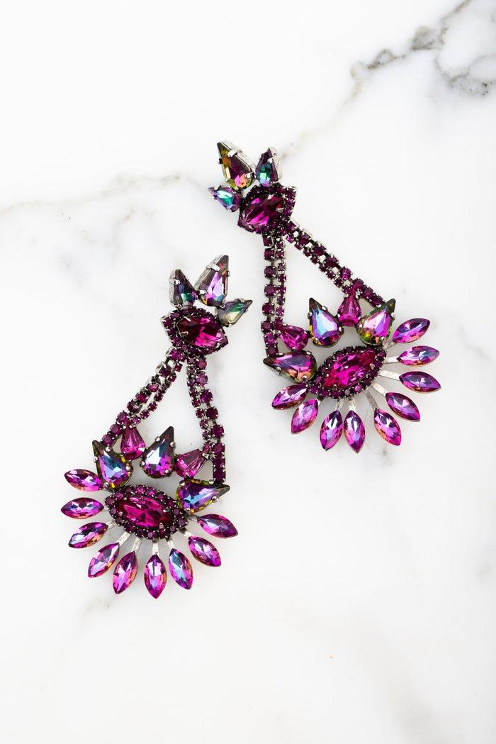 elizabeth cole Micaela Earrings Pink