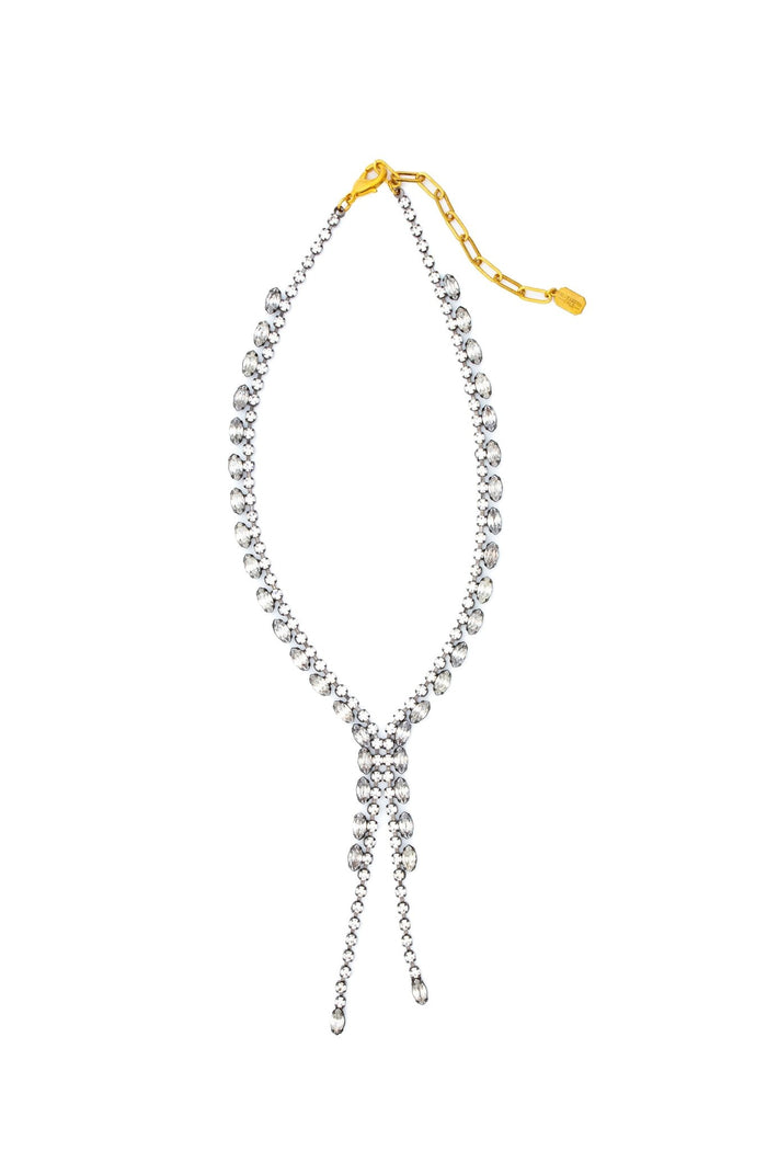 Elizabeth Cole Murphy Necklace Crystal