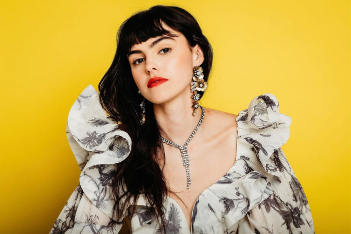 Elizabeth Cole Murphy Necklace Crystal