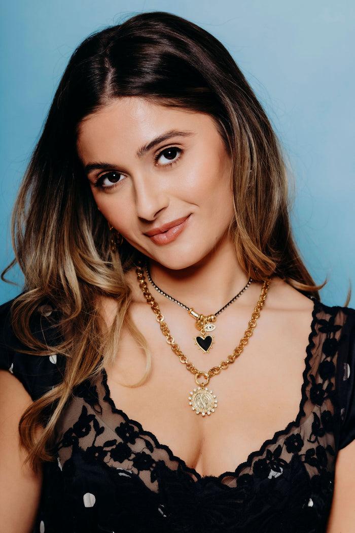 Elizabeth Cole Nancy Necklace Gold