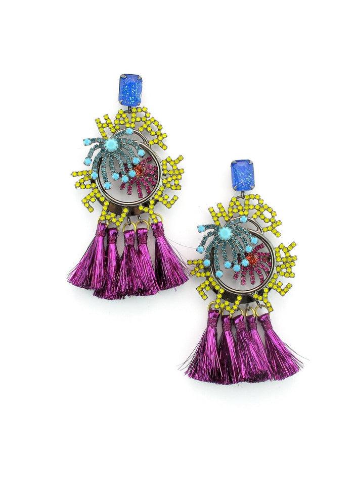 elizabeth cole New Year Earrings Multi