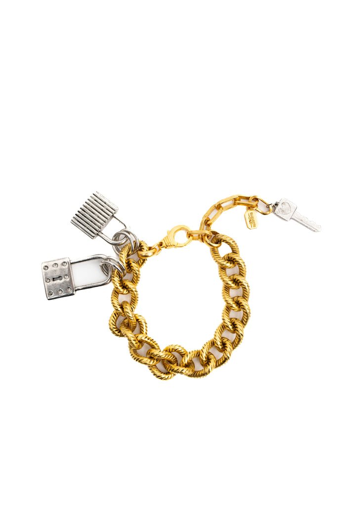 Elizabeth Cole Padkey Bracelet Mixed Metal