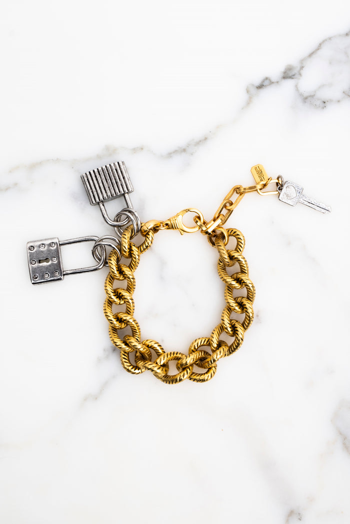 elizabeth cole Padkey Bracelet Mixed Metal