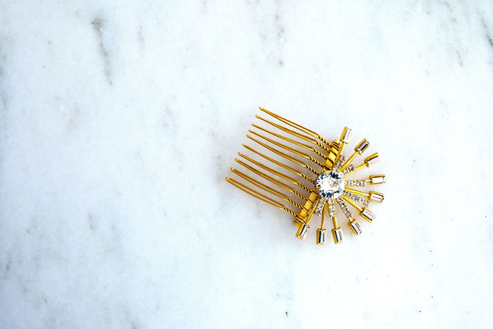 Elizabeth Cole Patty Comb Gold