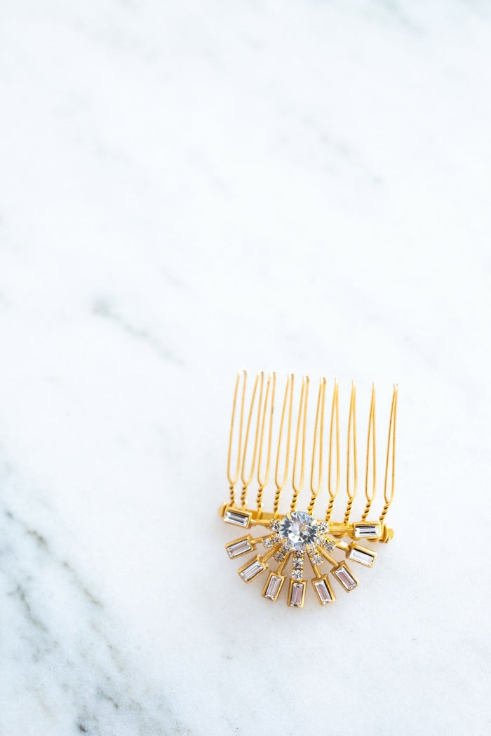 elizabeth cole Patty Comb Gold