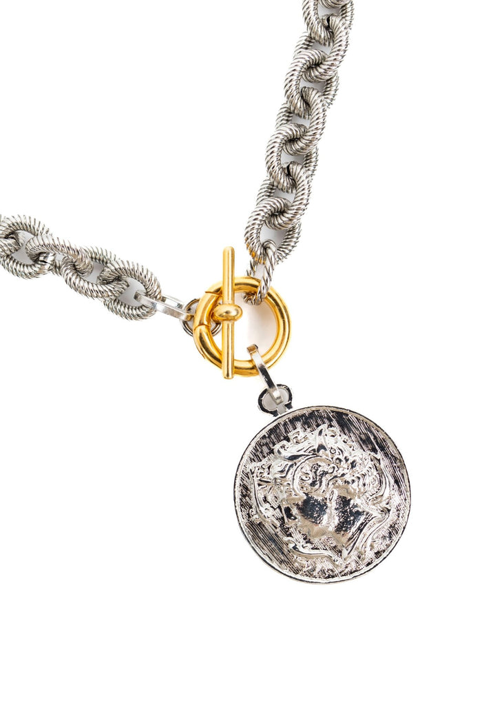 Elizabeth Cole Presley Necklace Gold