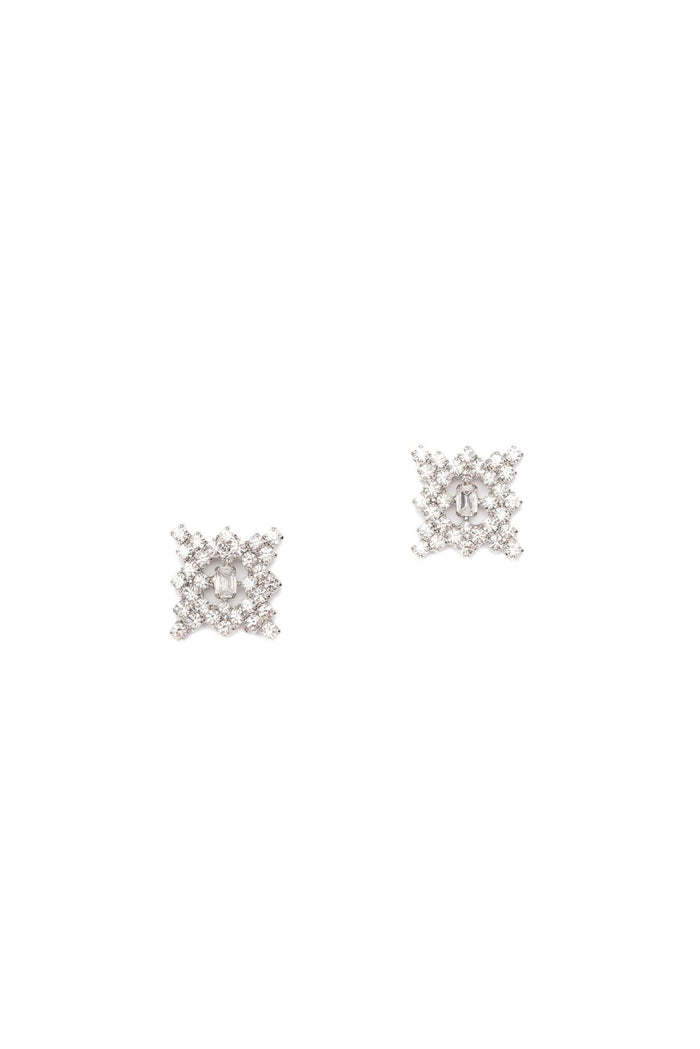 Elizabeth Cole Rachel Earrings Crystal