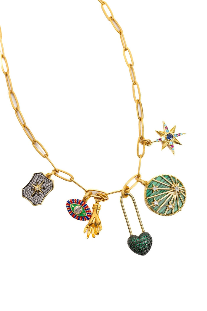 Elizabeth Cole Renata Necklace Gold