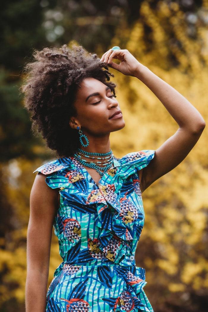 Elizabeth Cole Rhiannon Earrings Crystal