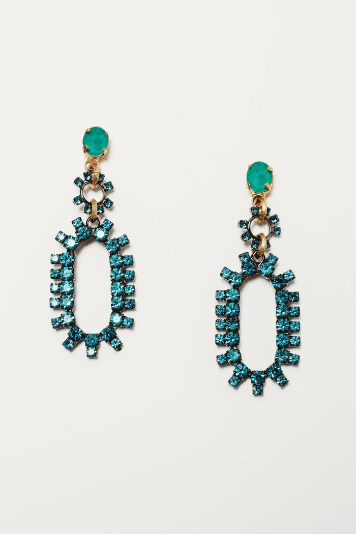 Elizabeth Cole Rhiannon Earrings Crystal