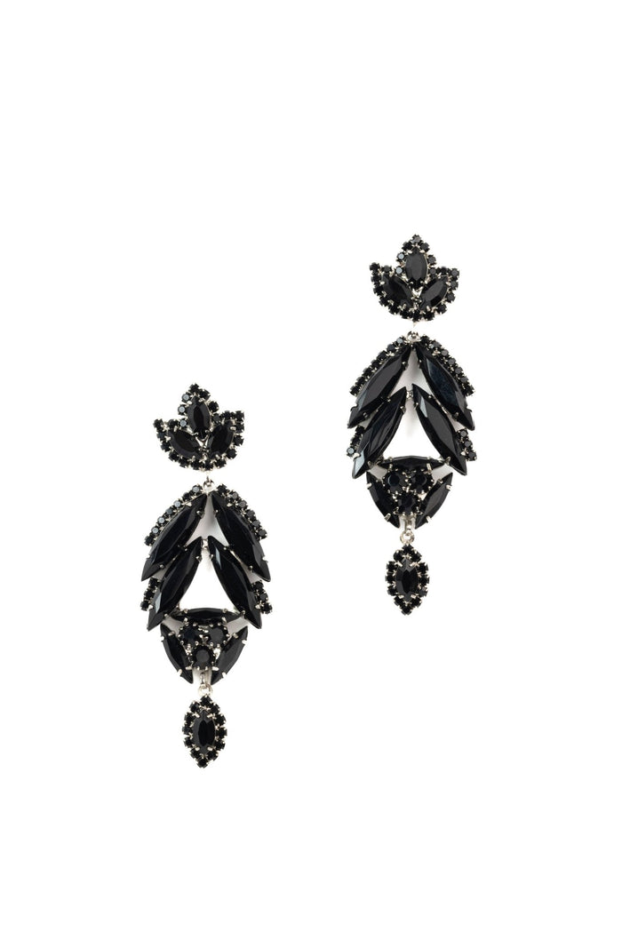 Elizabeth Cole Rogue Earrings Black