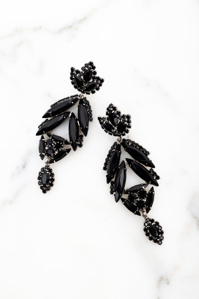 elizabeth cole Rogue Earrings Black
