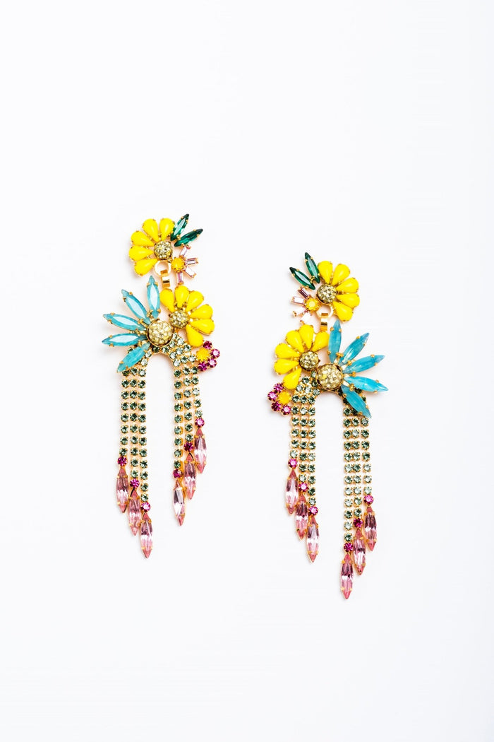 Elizabeth Cole Rosanne Earrings Multi
