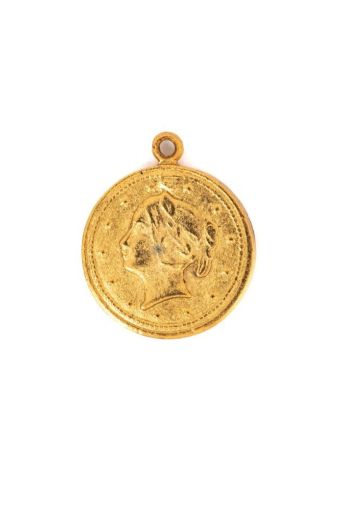 Elizabeth Cole Royal Queen Charm Gold