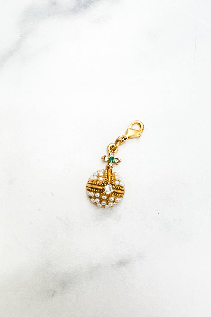 Elizabeth Cole Royal Sceptor Charm Turquoise