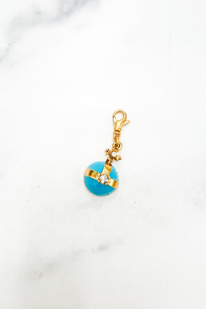 elizabeth cole Royal Sceptor Charm Turquoise