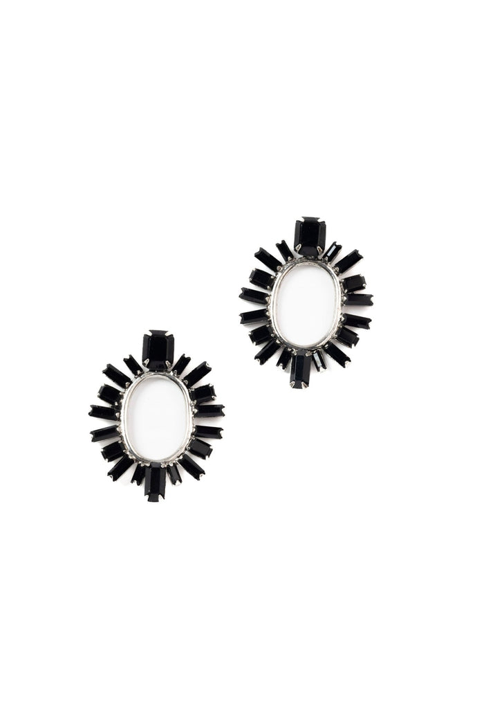 Elizabeth Cole Sadira Earrings Crystal