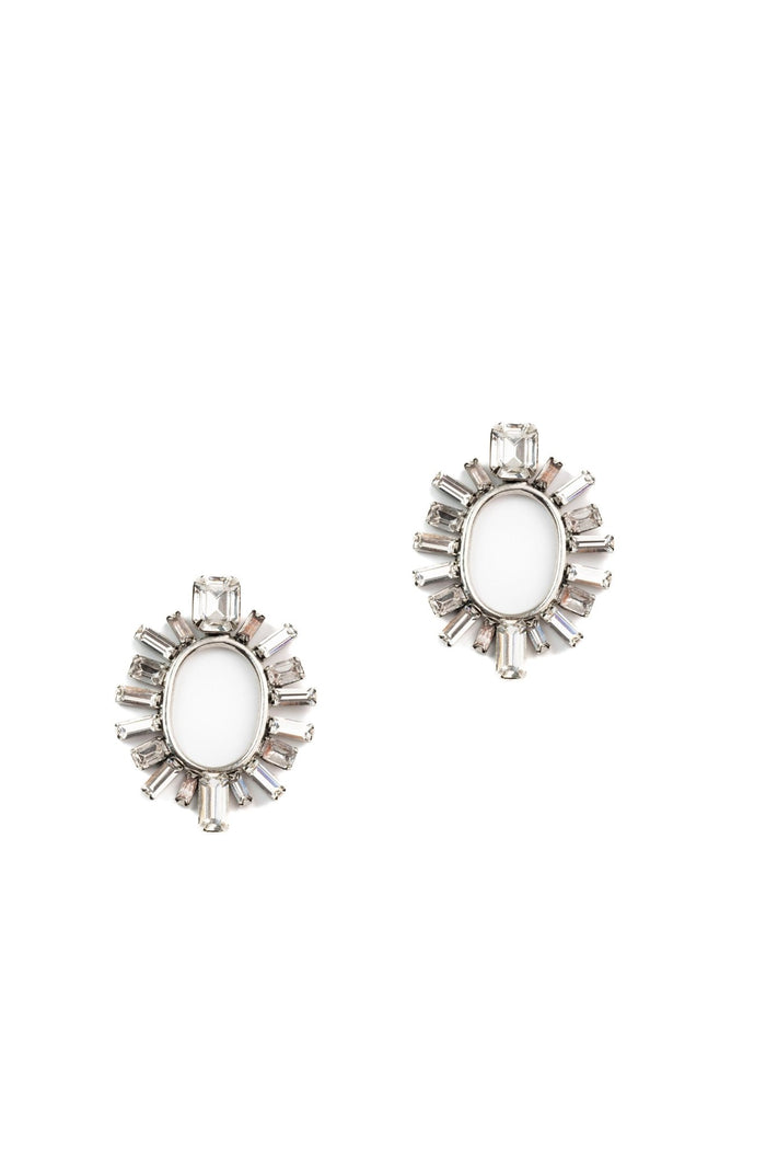 Elizabeth Cole Sadira Earrings Crystal