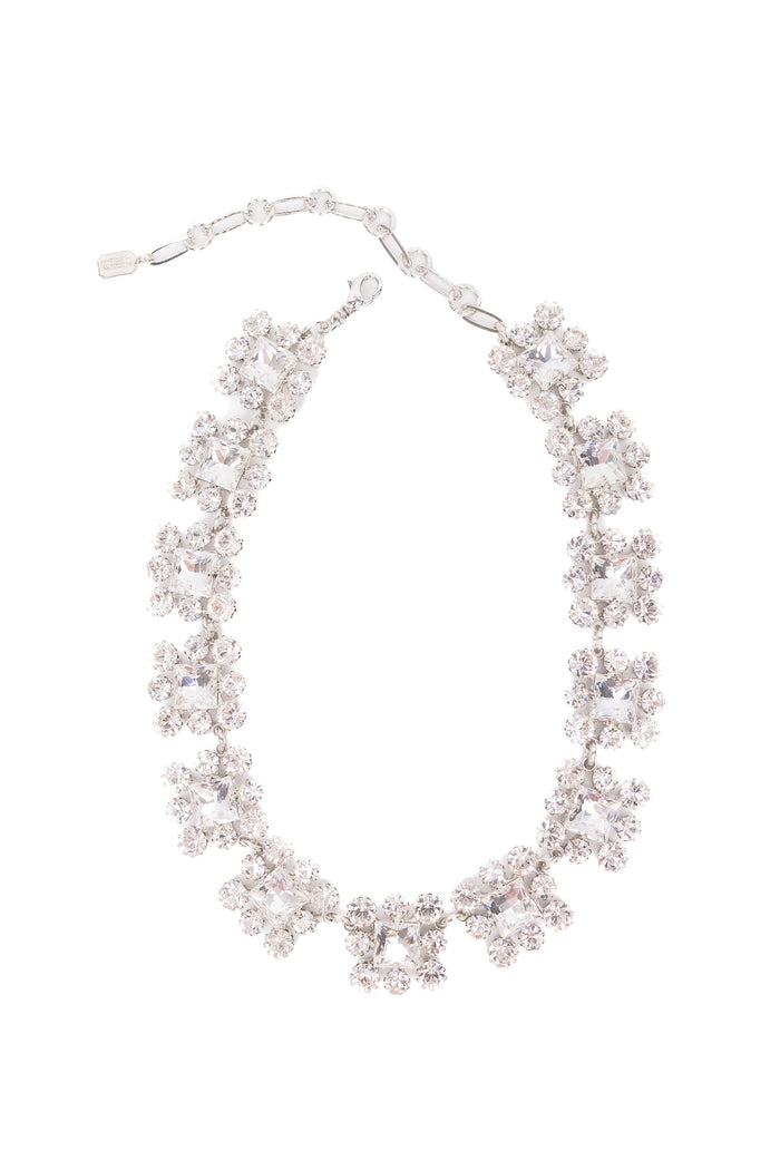 Elizabeth Cole Sandra Necklace Crystal