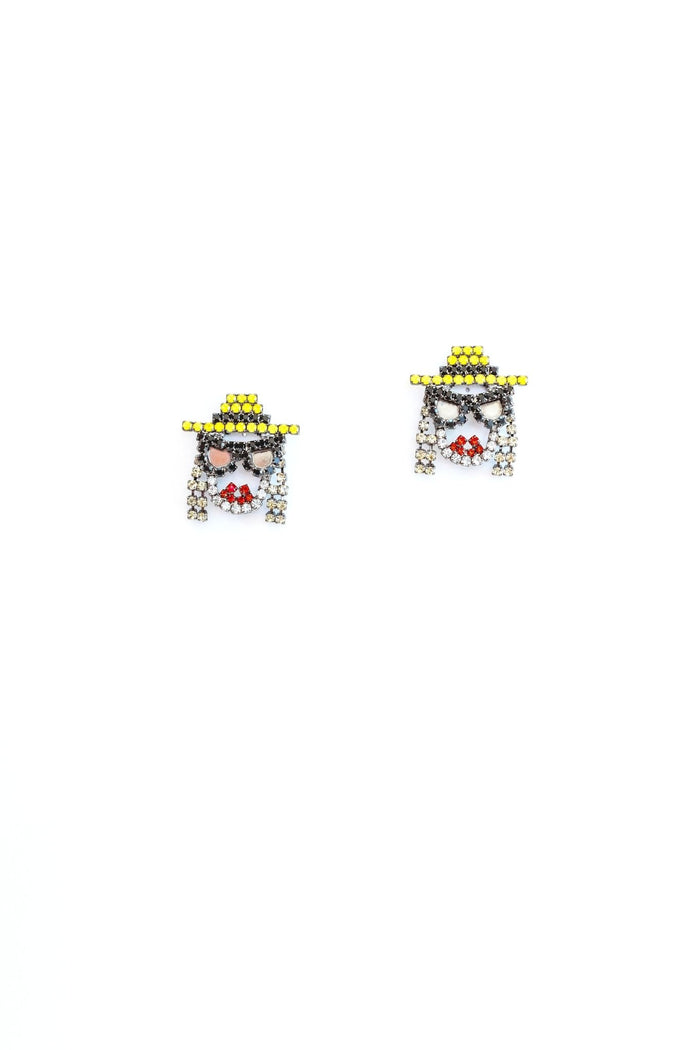 Elizabeth Cole Serenity Earrings Multi