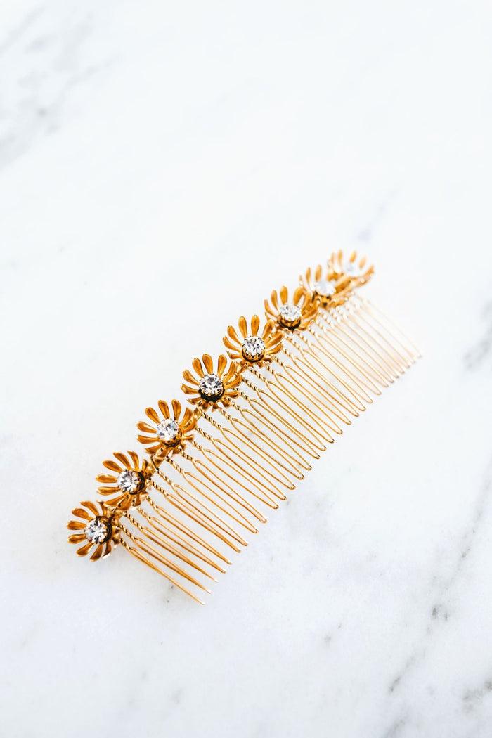 elizabeth cole Sophie Hair Accessorie Gold