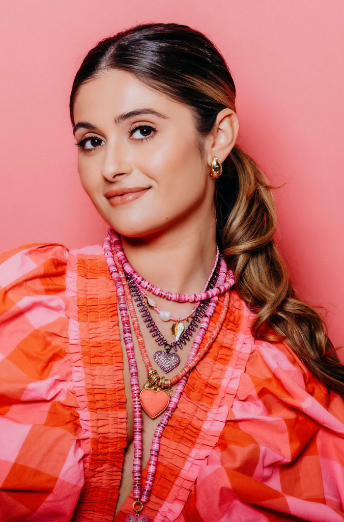 Elizabeth Cole Sorrell Necklace Red