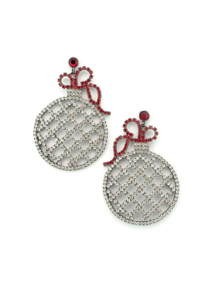 elizabeth cole Sparkle Earrings Crystal