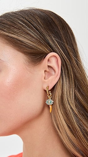 Elizabeth Cole Staryu Earrings Multi