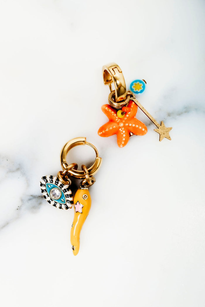 elizabeth cole Staryu Earrings Multi