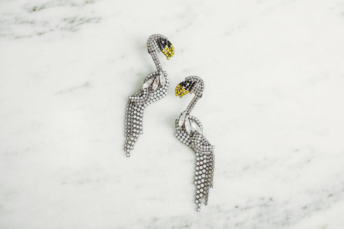 Elizabeth Cole Svenja Earrings Pearl