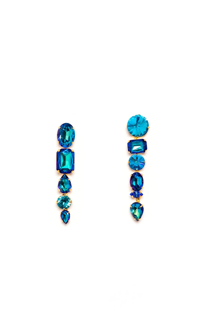 Elizabeth Cole Tansy Earrings Blue