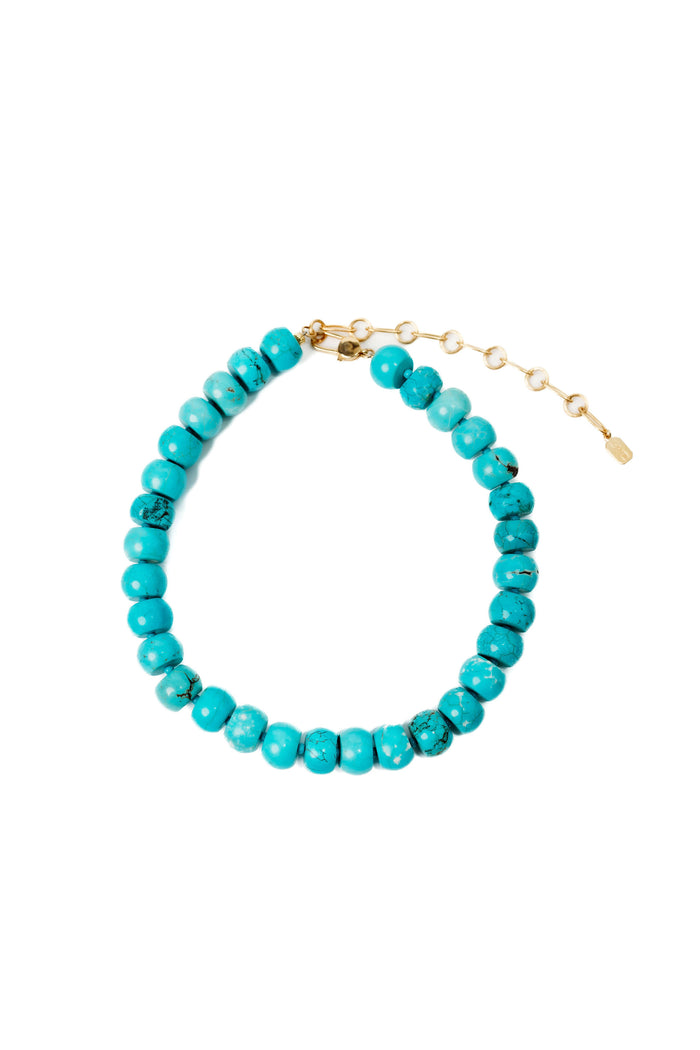 Elizabeth Cole Turqina Necklace Turquoise