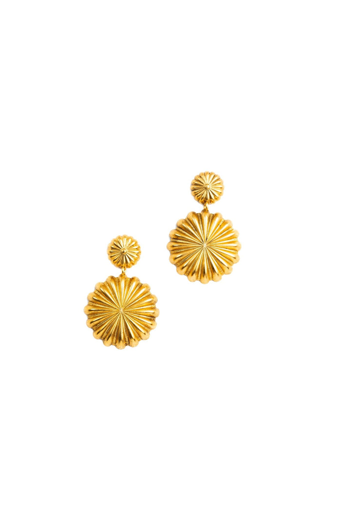 Elizabeth Cole Valerie Earrings Gold