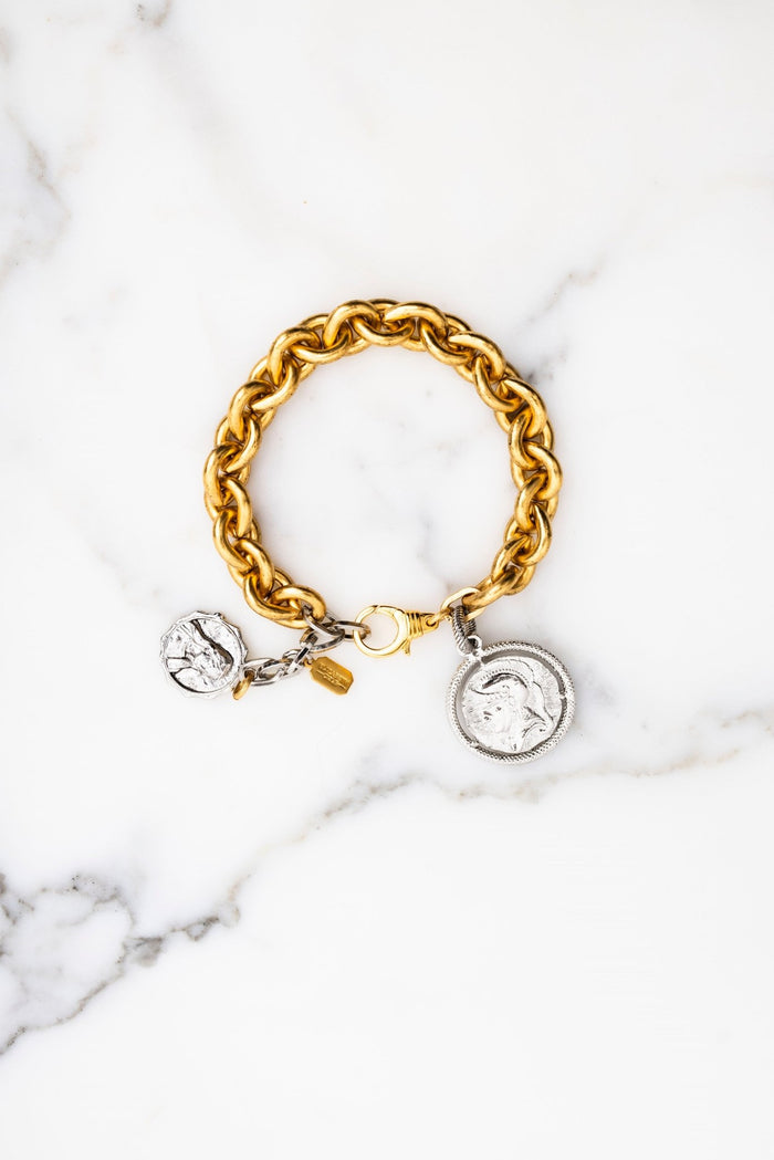 elizabeth cole Vinka Bracelet Silver