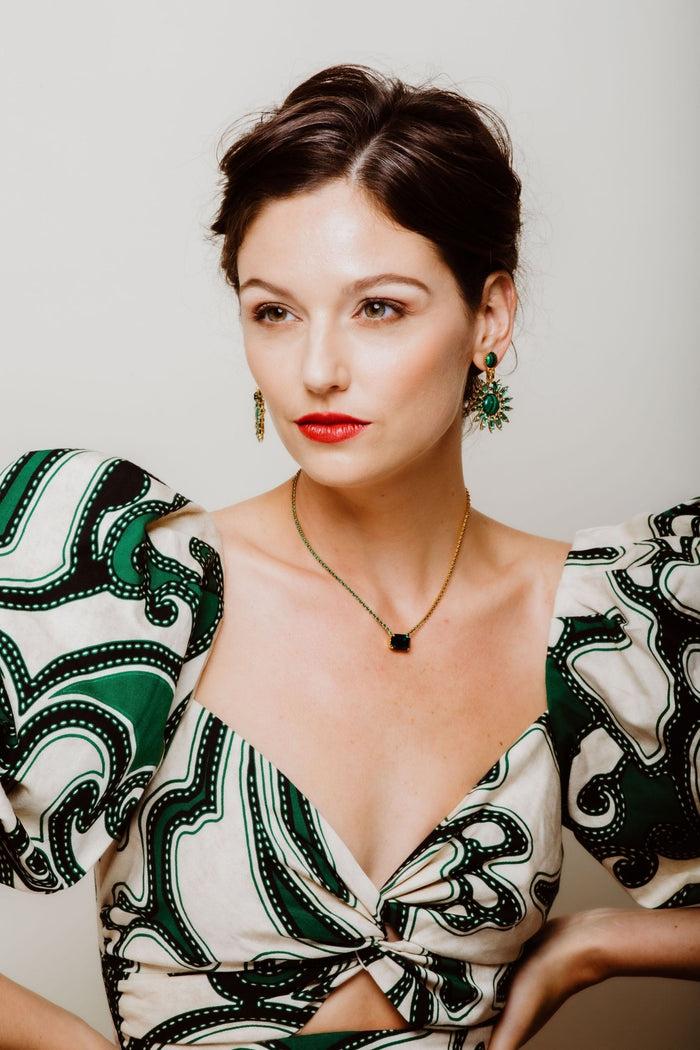 Elizabeth Cole Viona Earrings Blue