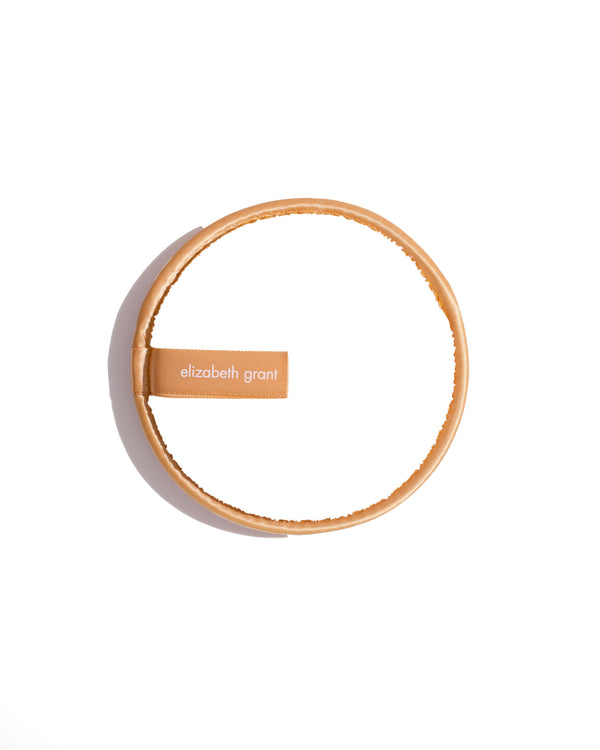 Elizabeth Grant Large White Reusable Microfiber Facial Cleansing Puff