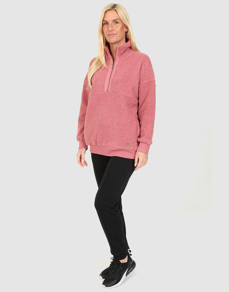elle sportswear ELLE Sport Funnel Fleece - Nostalgia Rose