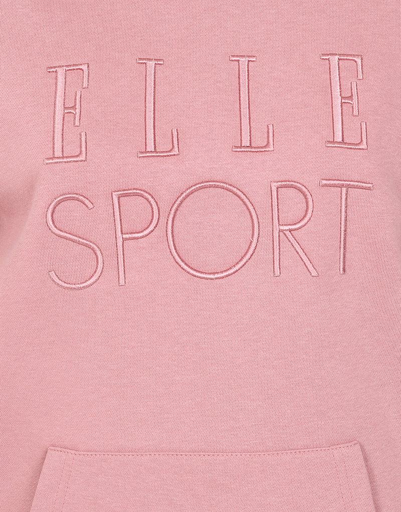 Elle Sportswear ELLE Sport Long Line Hoodie - Nostalgia Rose