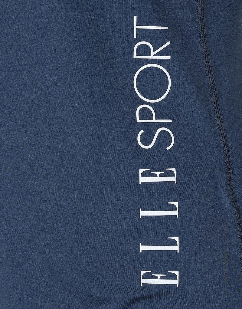 Elle Sportswear ELLE Sport Long Line Performance T-Shirt - Navy