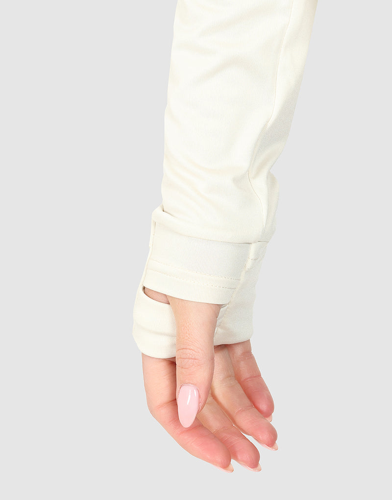 Elle Sportswear ELLE Sport Long Sleeve Full Zip Top - Birch