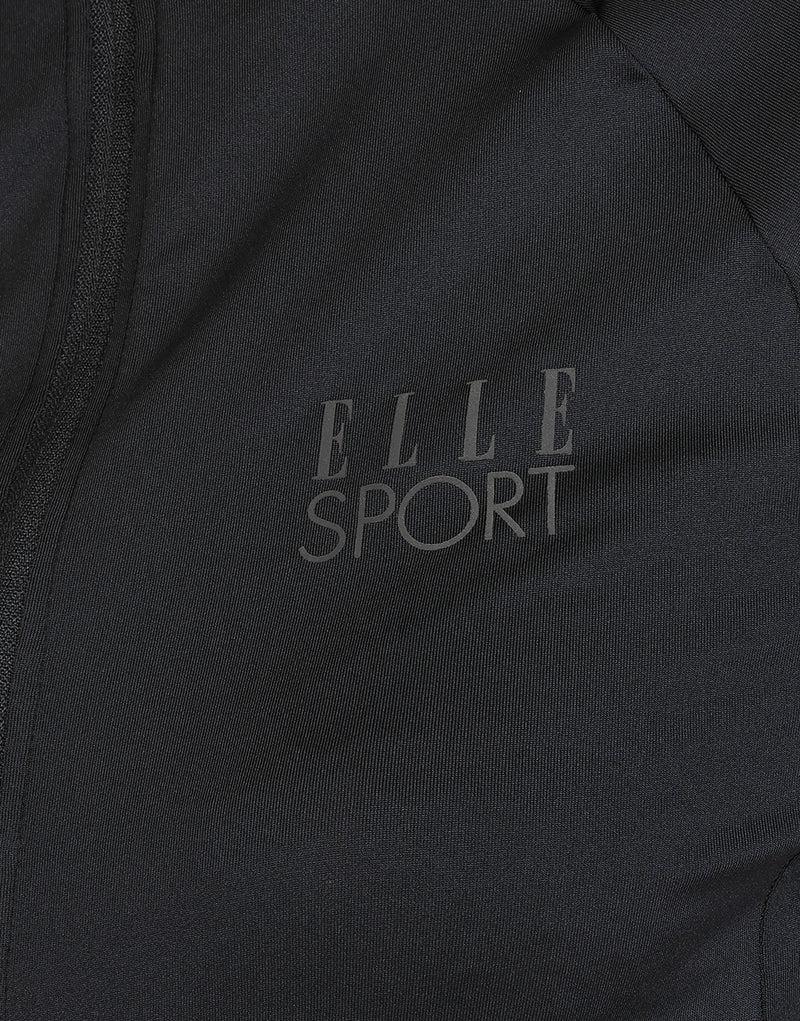 Elle Sportswear ELLE Sport Long Sleeve Full Zip Top - Black