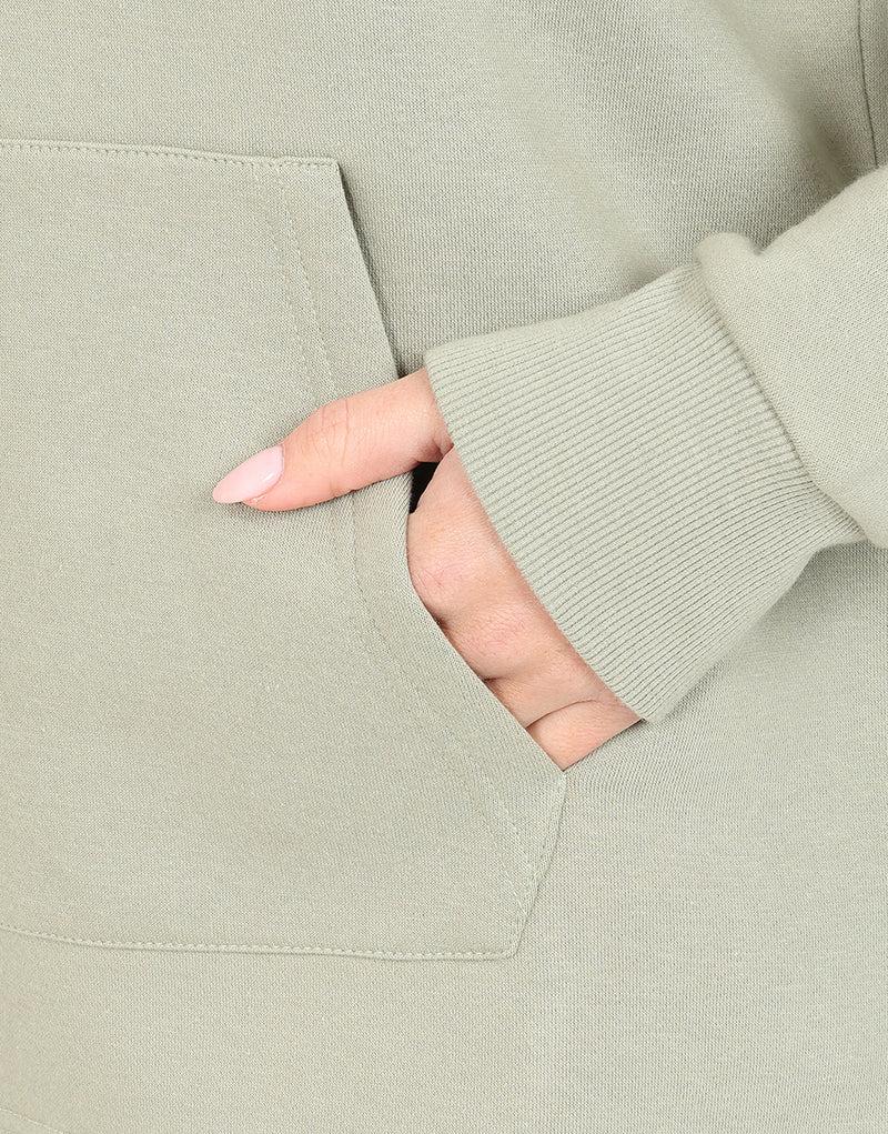 Elle Sportswear ELLE Sport Longline Hoodie - Seagrass