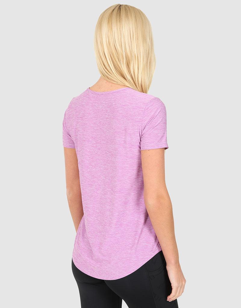 Elle Sportswear ELLE Sport Round Neck T-Shirt - Lilac