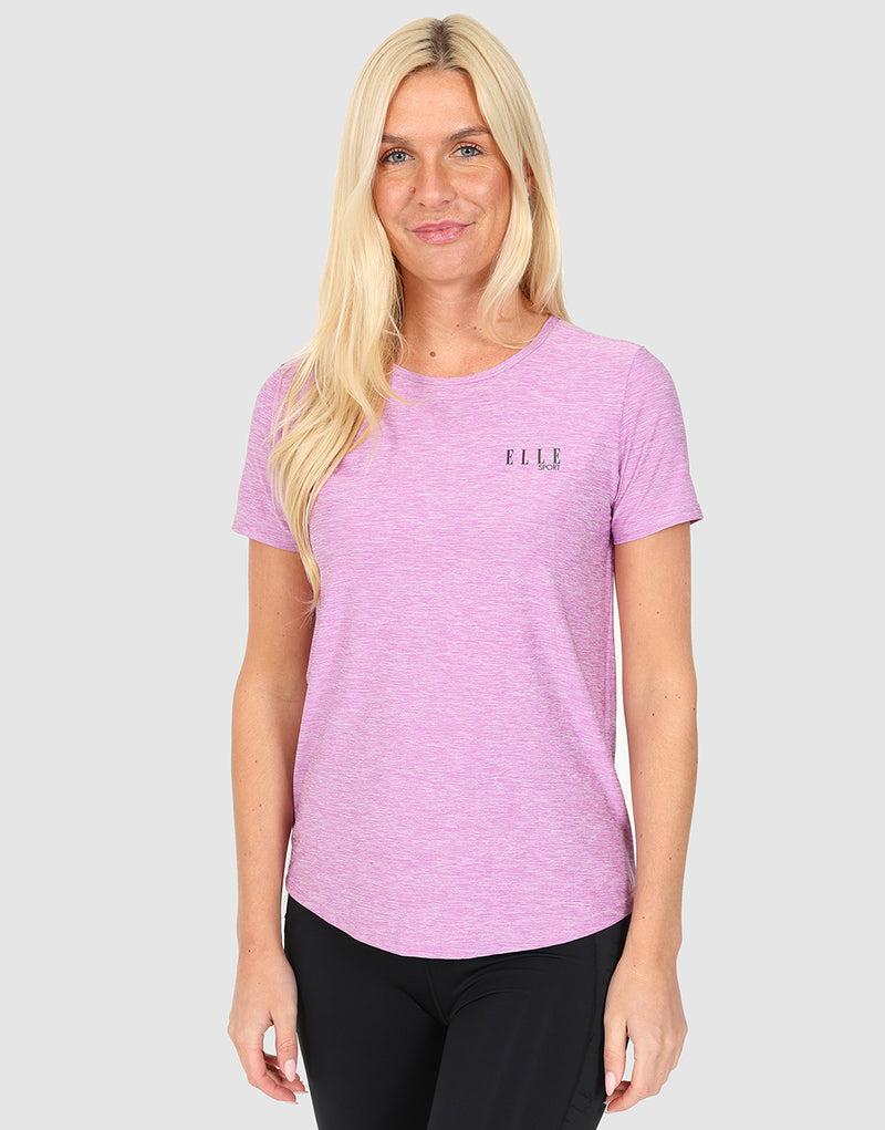elle sportswear ELLE Sport Round Neck T-Shirt - Lilac