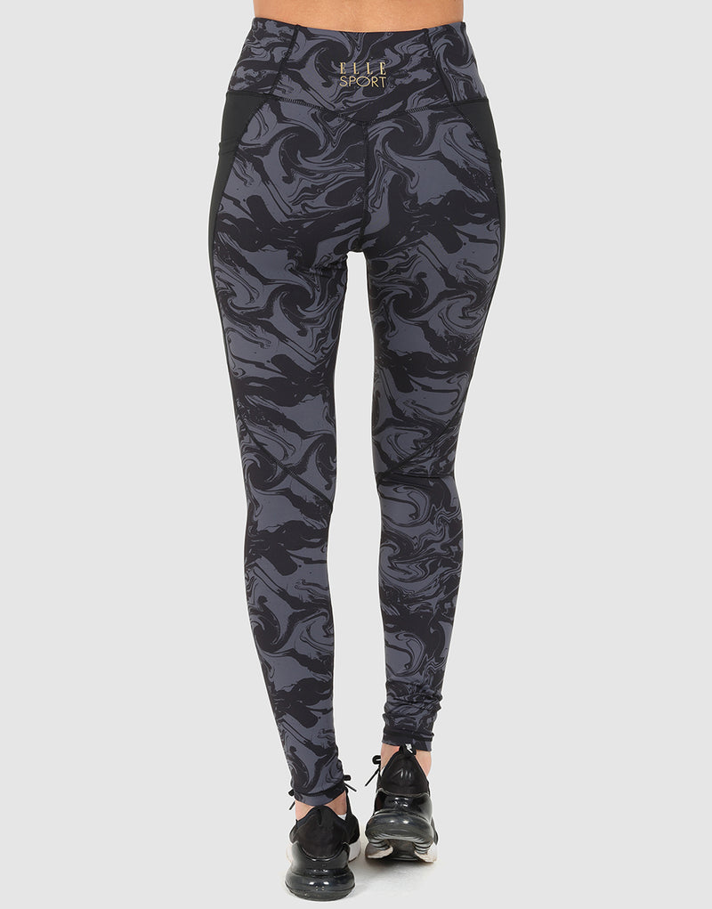 Elle Sportswear ELLE Sport Sublimated Legging - Black