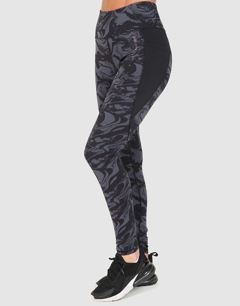 elle sportswear ELLE Sport Sublimated Legging - Black
