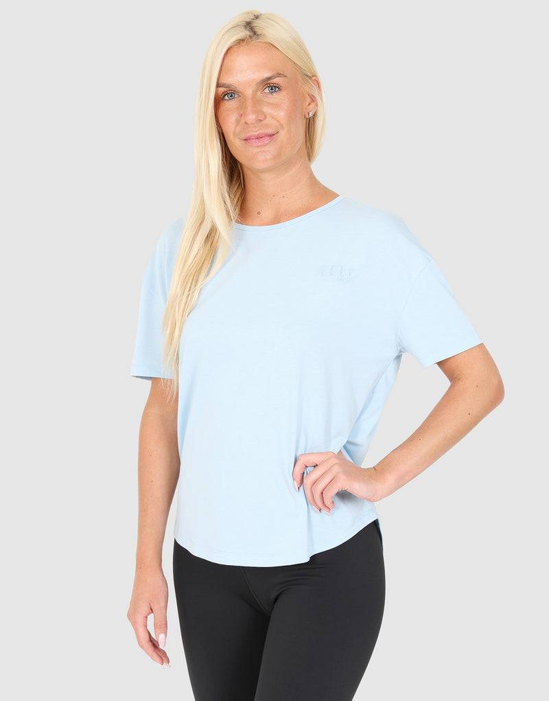 Elle Sportswear ELLE Sport Twist Back T-Shirt - Cashmere Blue