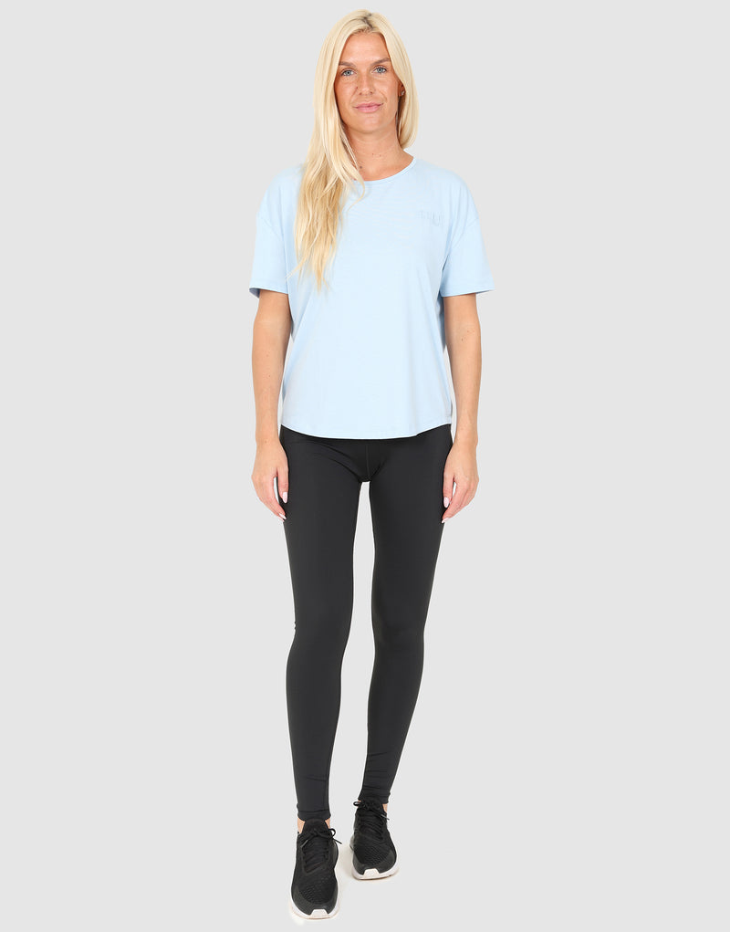 elle sportswear ELLE Sport Twist Back T-Shirt - Cashmere Blue