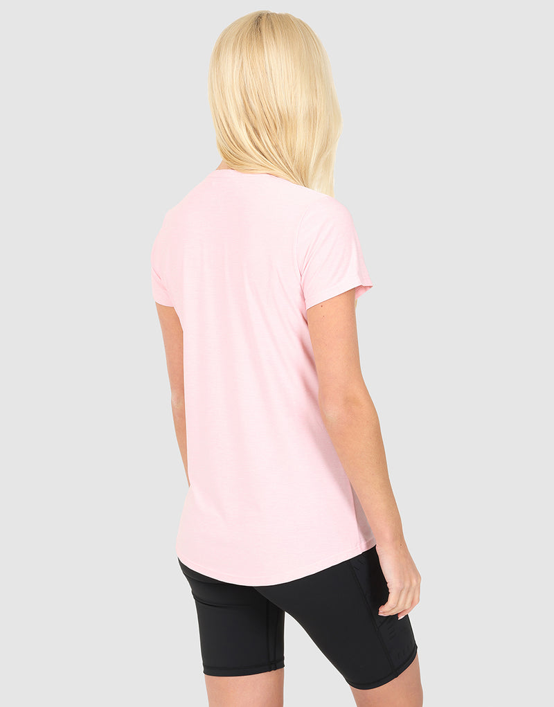 Elle Sportswear ELLE Sport V Neck T-Shirt - Almond Blossom